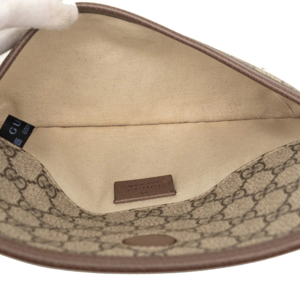 GUCCI Vintage Brown Leather Fanny Pack - Picture 4 of 6